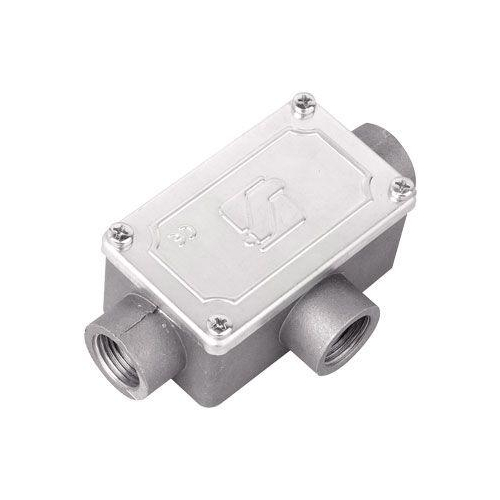 Коробка ответвительная алюминиевая 3 ввода М25х1.5 IP55 118х67х42мм (6330-25)