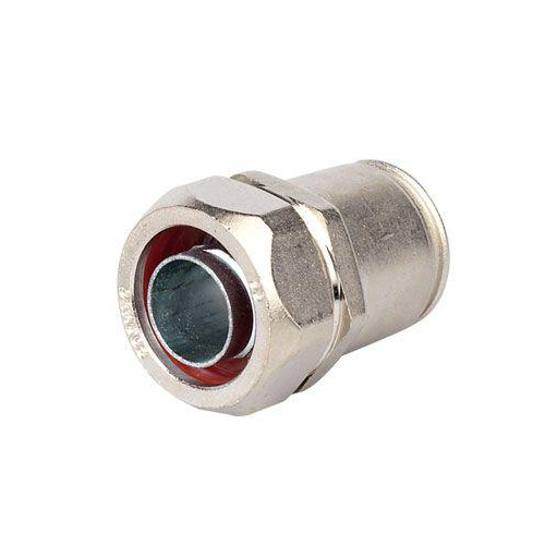 Муфта металлорукав DN=20-жесткая труба D=25мм IP66/IP67 никелированная латунь (6117-25N)