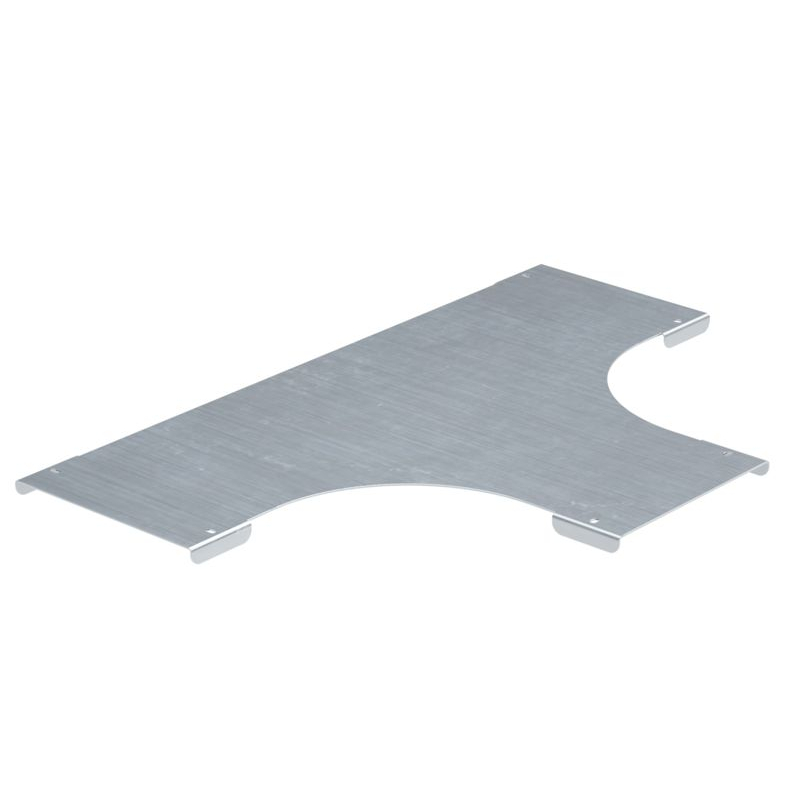 Крышка на Т-образный ответвитель 100, 1,5 мм, горячий цинк, в комплекте с крепежными элементами необходимыми для монтажа (SKTM100KHDZ)