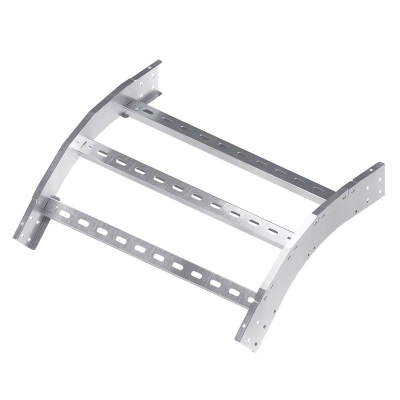 Угол лестничный вертикальный внешний 45 градусов 100х500, R600, горячеоцинкованный (ULOC615HDZ)