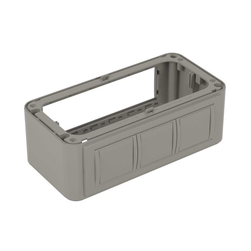 Расширение вертикальное башенки BUS серая (09071)