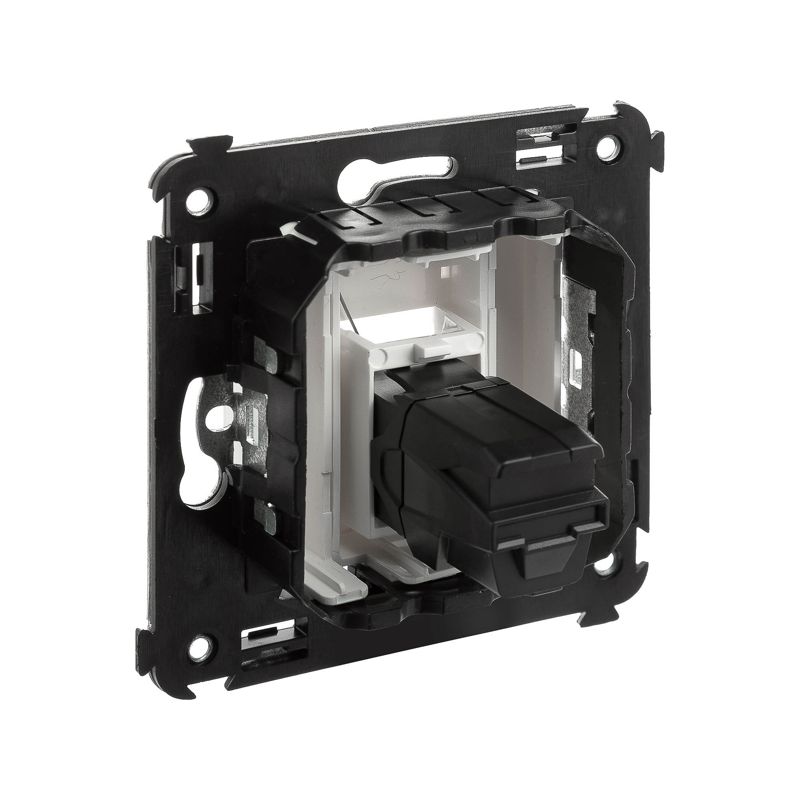 Avanti HDMI розетка одинарная в стену тип А-А Белое облако (4400253)