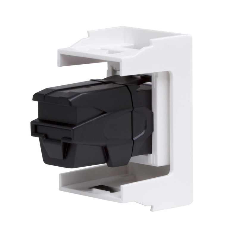 Розетка USB 3.0 Viva белая 1 модуль (43018)