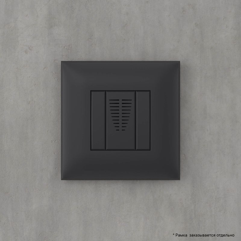 Звонок в стену Avanti Черный матовый (4412193)