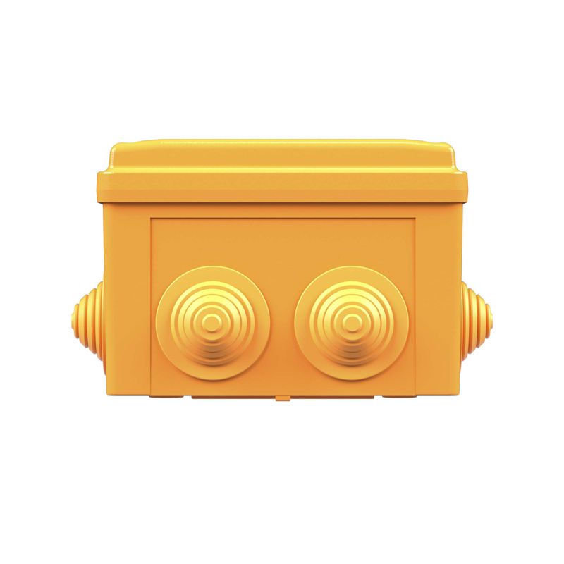 Коробка пластиковая FS с кабельными вводами и клеммниками IP56 150х110х70мм 5р 450V 30A 16мм.кв (FSB21516)