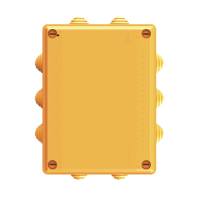 Коробка пластиковая FS с кабельными вводами и клеммниками IP56 150х110х70мм 5р 450V 30A 16мм.кв (FSB21516)