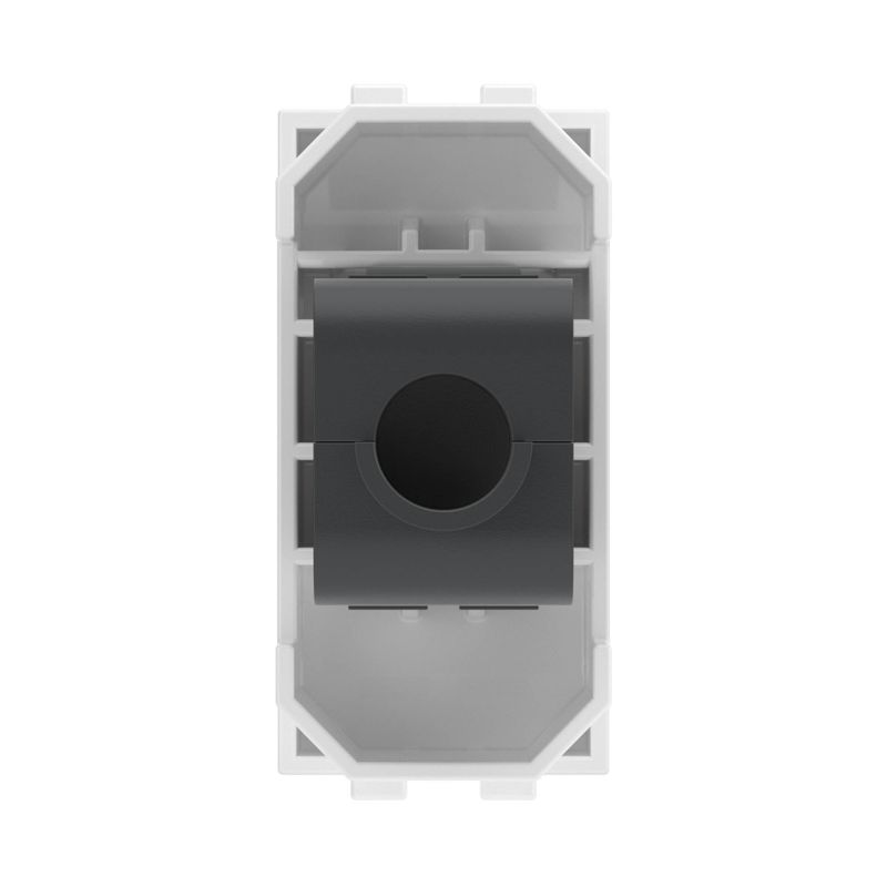 Розетка компьютерная 1-м СП Brava 1мод. RJ45 5E (разъем Hyperline) бел. DKC 76654B