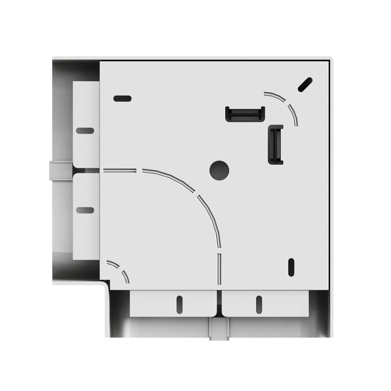 Угол плоский для кабель-канала 110х50 с разд. алюм. DKC 01003G