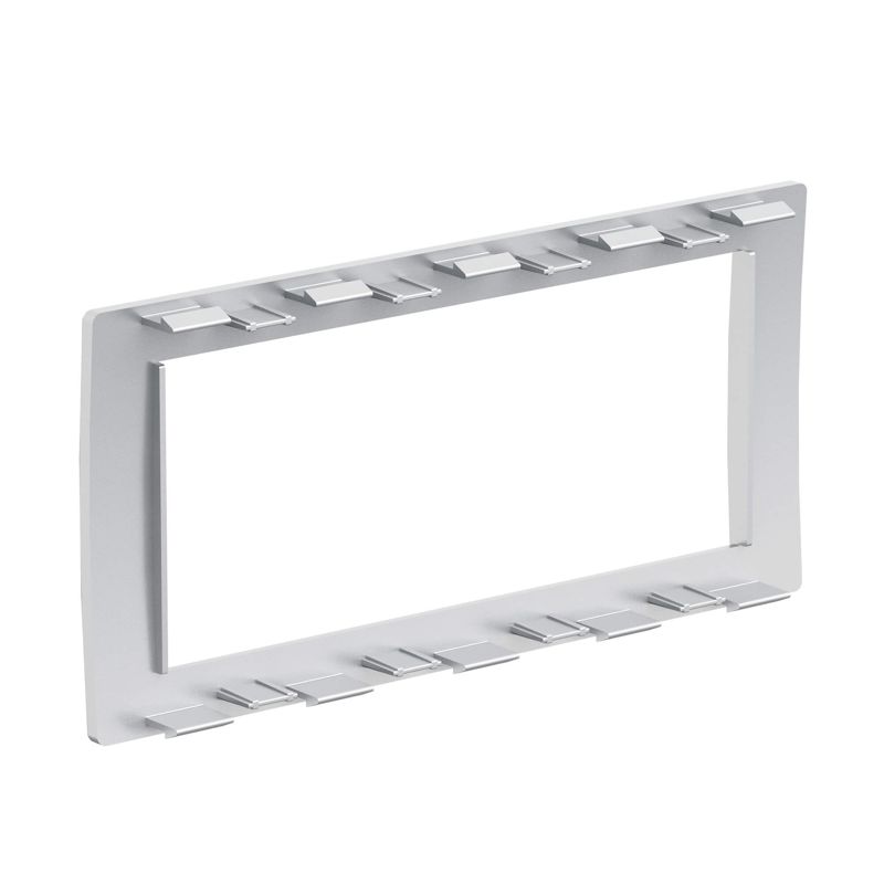 Рамка универсальная под Brava/VIVA/45х45 4мод. сер. мет. DKC F00013G