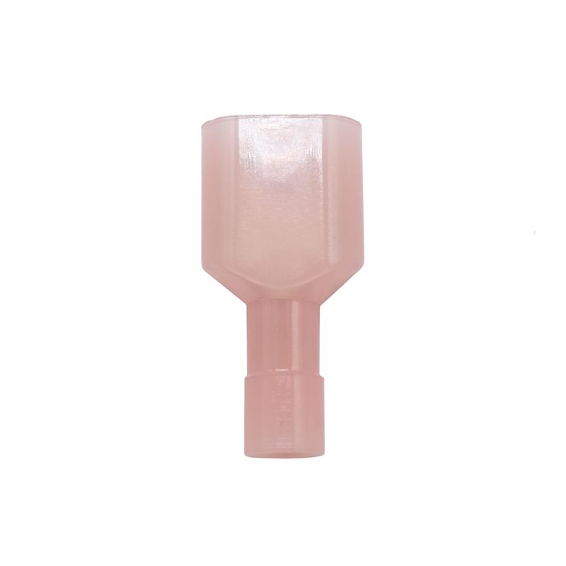 Наконечник изол. "вилка" 0.25-1.5кв.мм отв. d6.3х0.8мм кр. (уп.50шт) DKC 2A22TP