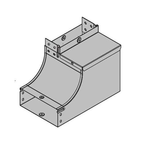 Угол для лотка вертикальный внутренний левый 90град. 100х100 CSSS 90 DKC 37072