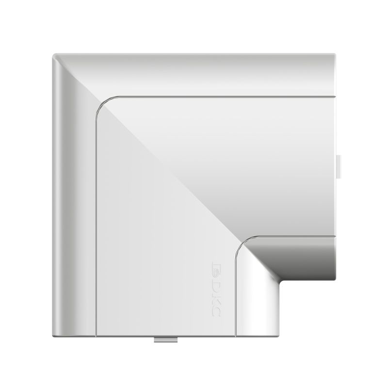 Угол плоский для кабель-канала 90х50 с разд. алюм. DKC 09503G