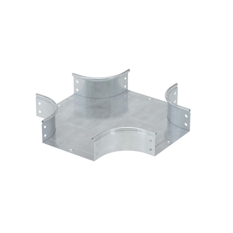 Ответвитель DPX крестообразный 300х80 в комплекте с крепежными элементами и соединительными пластинами (36205K)