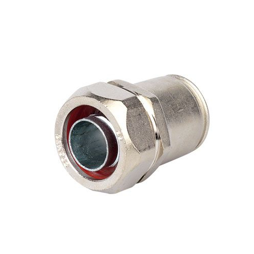 Муфта металлорукав DN=50-жесткая труба D=63мм IP66/IP67 никелированная латунь (6117-63N)