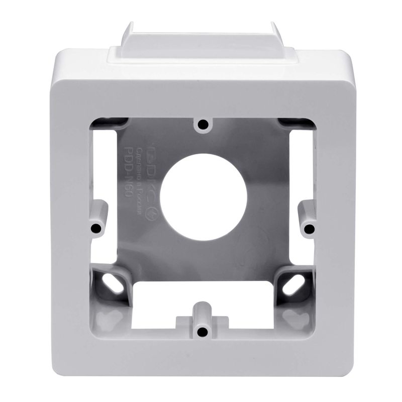 Коробка установочная универсальная 1-м PDD-N60 (для кабель-канала 70х22/90х25/TMC) DKC 10123