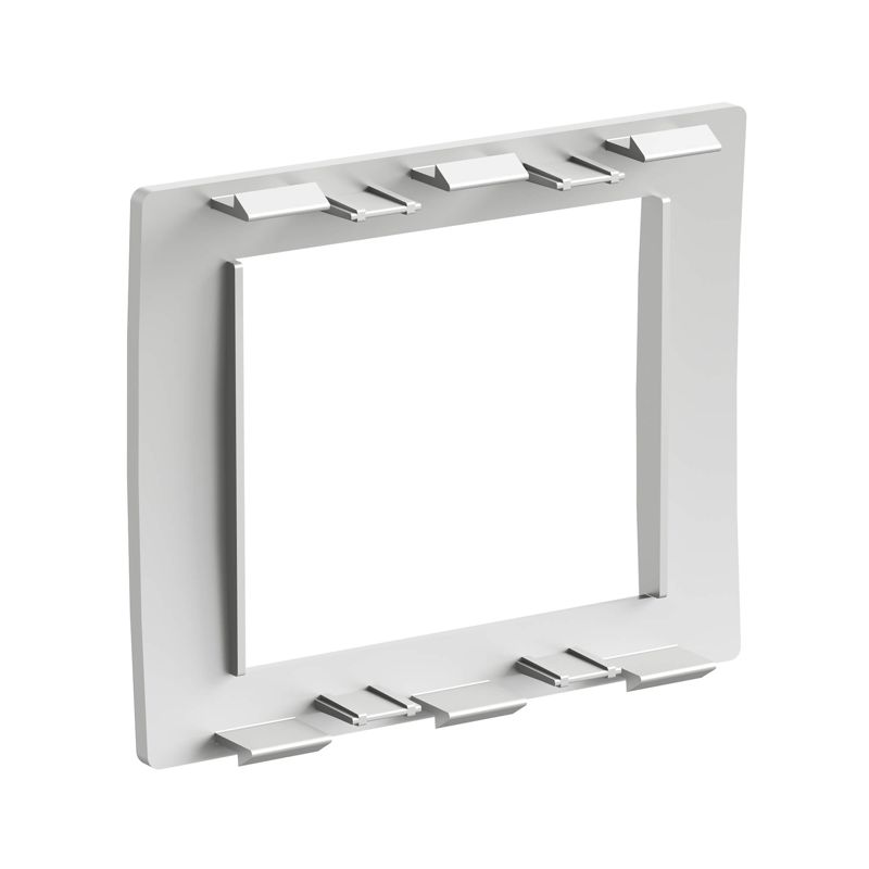 Рамка универсальная под Brava/VIVA/45х45 2мод. сер. мет. DKC F00011G