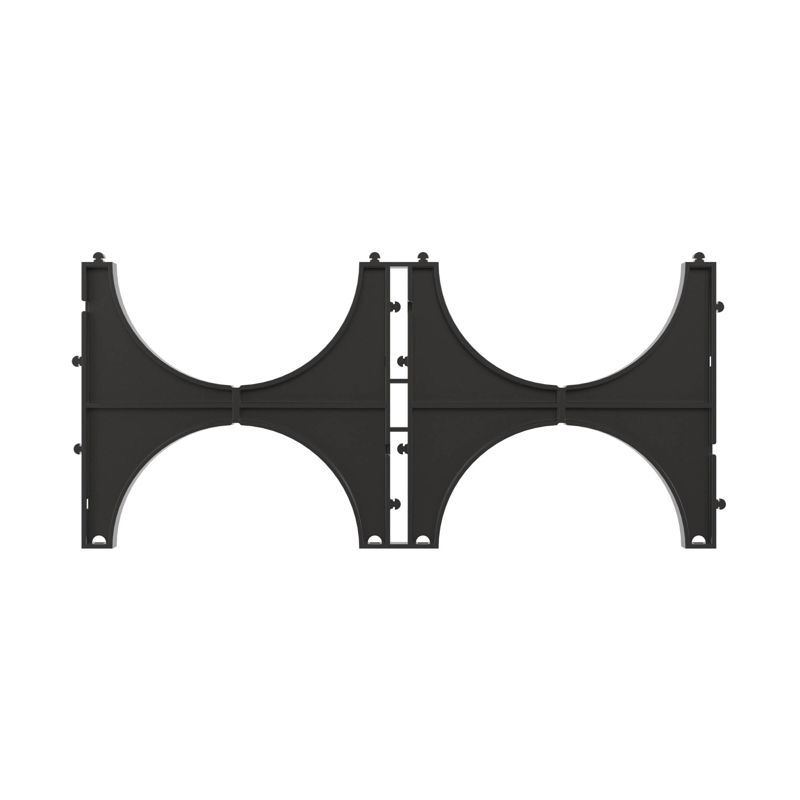 Кластер двойной для двустен. труб d110 DKC 025112