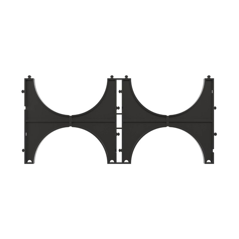 Кластер двойной для двустен. труб d110 DKC 025112