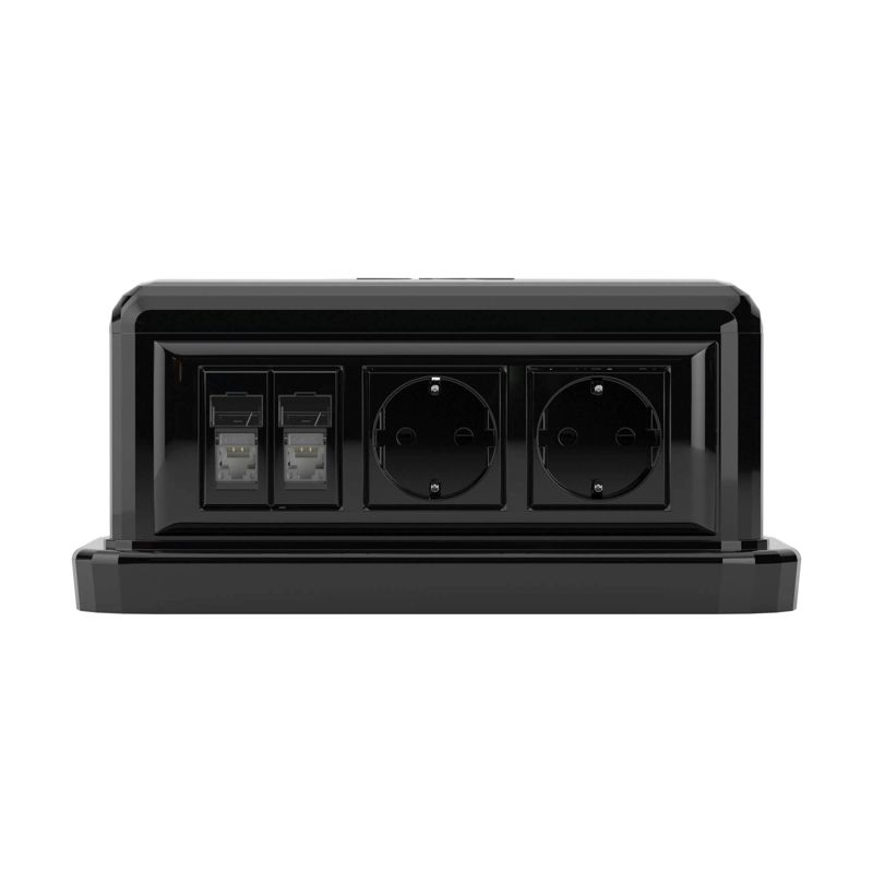 Башенка напольная BUS 12 модулей черн. DKC 09090