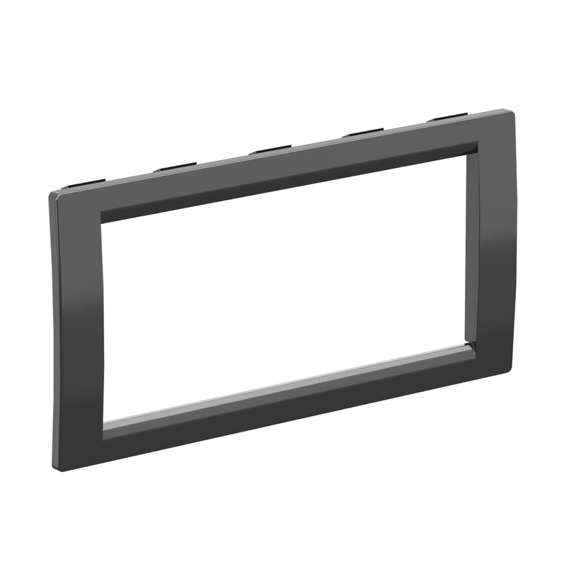 Рамка универсальная под Brava/VIVA/45х45 4мод. черн. DKC F00013B