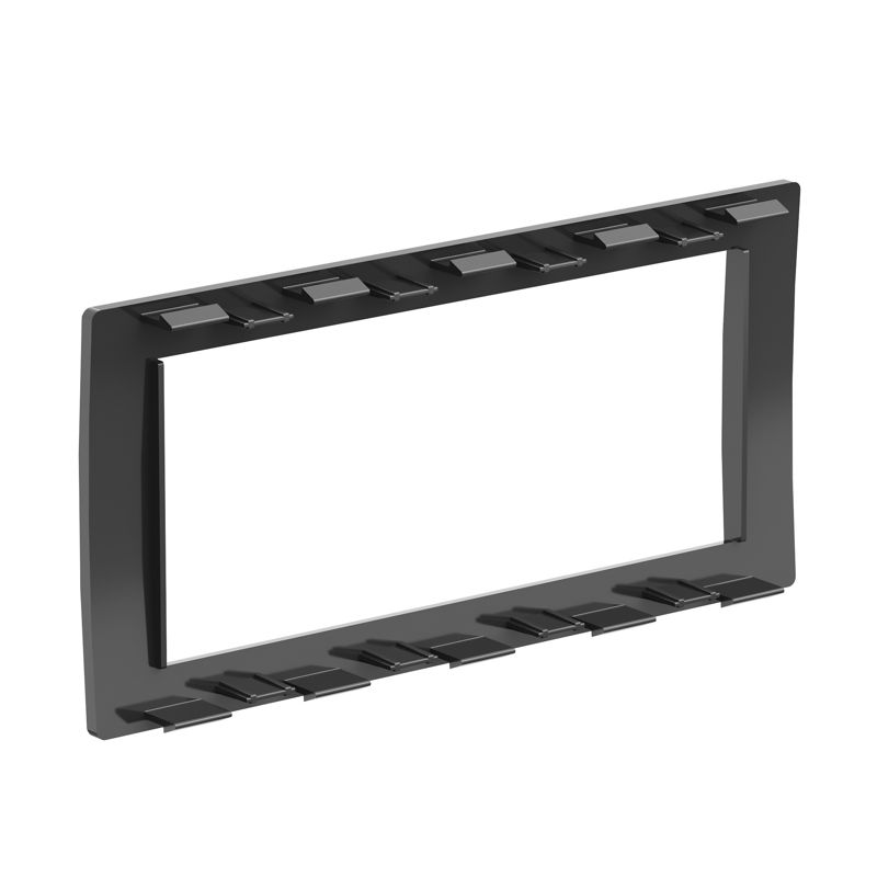 Рамка универсальная под Brava/VIVA/45х45 4мод. черн. DKC F00013B
