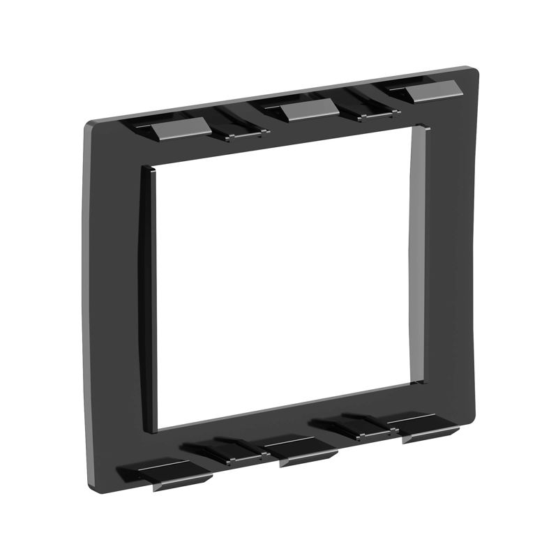 Рамка универсальная под Brava/VIVA/45х45 2мод. черн. DKC F00011B