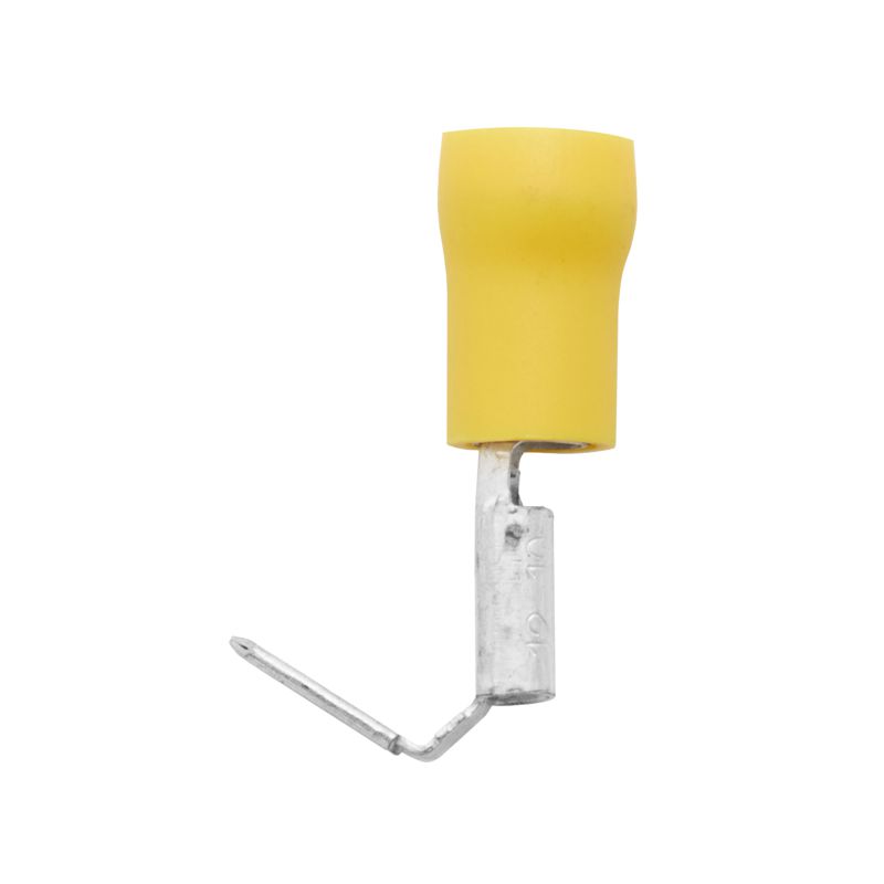 Наконечник плоский смеш. 2.5-6кв.мм отв. d6.3х0.8мм желт. (уп.50шт) DKC 2C30P