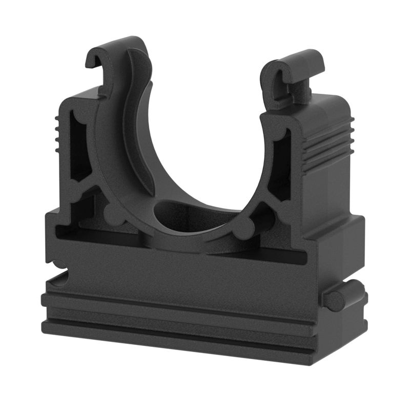 Держатель для полиамид. труб (клипса) Dn17мм черн. DKC PAS17N