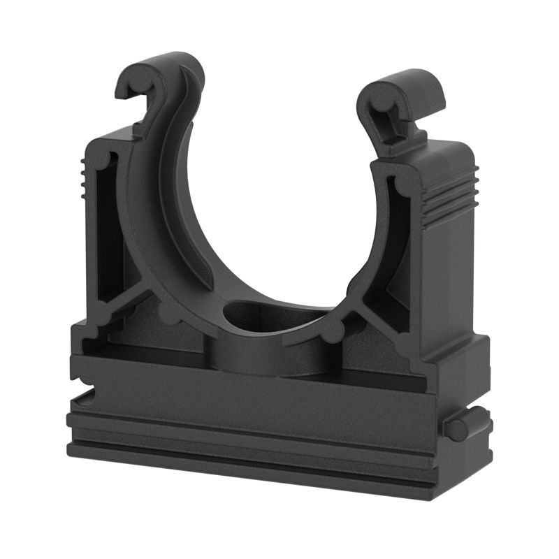 Держатель для полиамид. труб (клипса) Dn23мм черн. DKC PAS23N