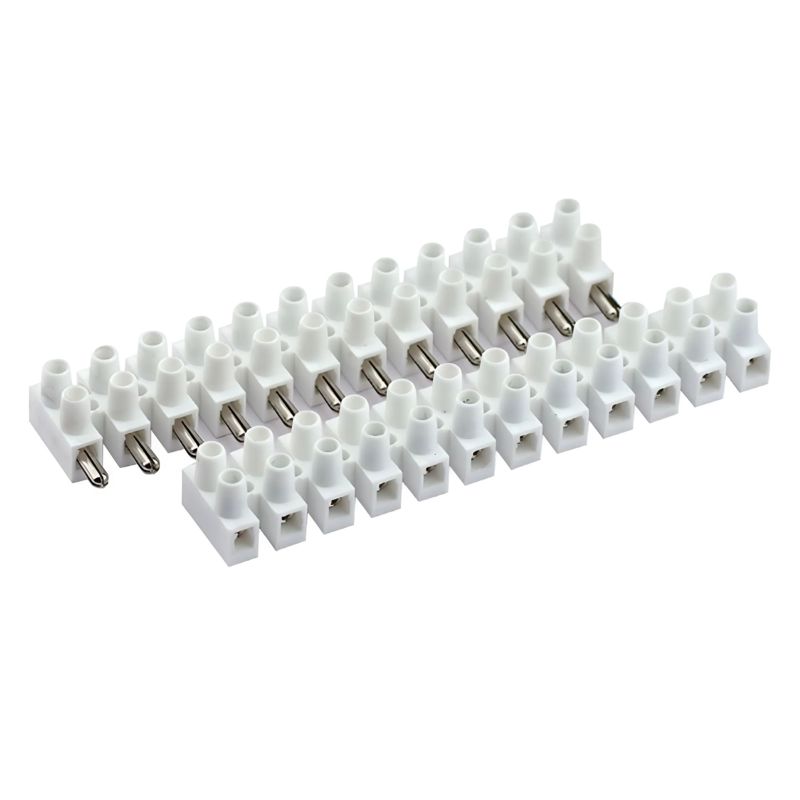 Колодка клеммная разъемн. полипропилен 10мм 12р 85С 450В 57А DKC 43412PLSP