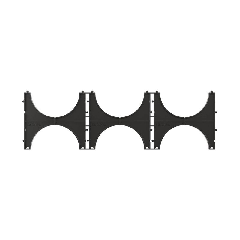 Кластер тройной для двустен. труб d110 DKC 025113