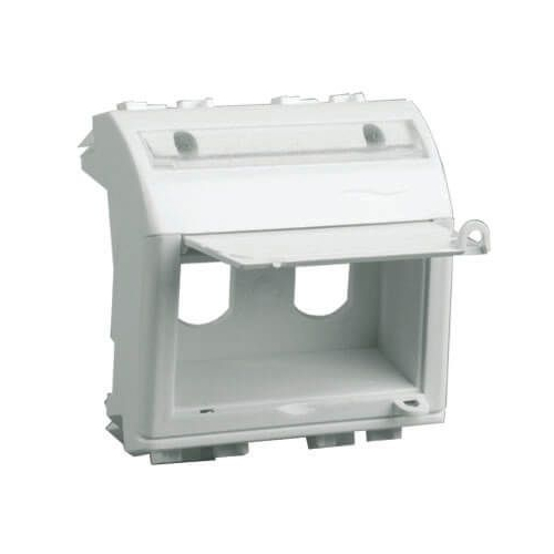 Адаптер для оптволоконных разъемов бел. DKC 76615B