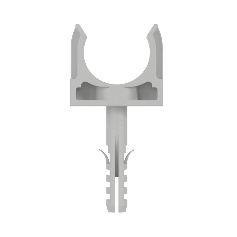 Держатель для труб (клипса) d20мм+дюбель (розн. уп.8шт) DKC 51320R