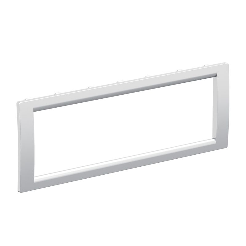 Рамка универсальная под Brava/VIVA/45х45 6мод. сер. мет. DKC F00015G