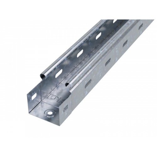 Лоток листовой перфорированный 50х50 L3000 сталь 0.7мм цинк-ламель DKC 35260ZL