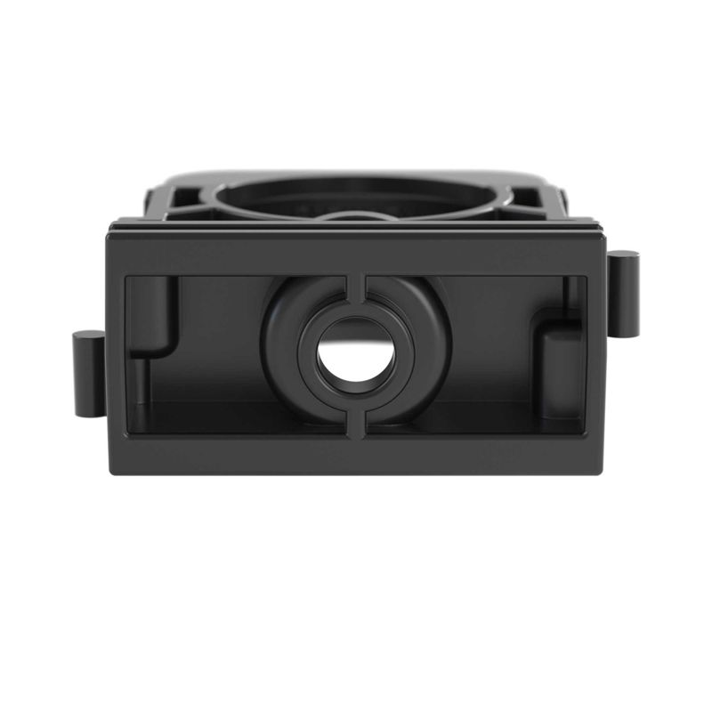 Держатель с крышкой для полиамид. труб (клипса) DN 17мм черн. DKC PASW17N