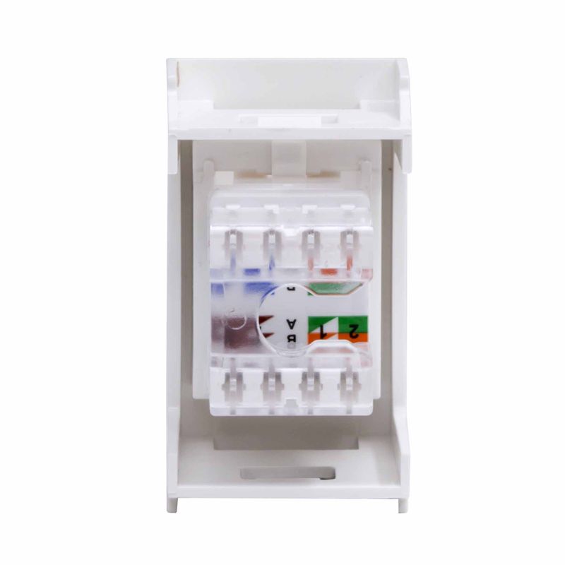 Розетка компьютерная СП Viva 1мод. RJ45 CAT.5E бел. DKC 45038