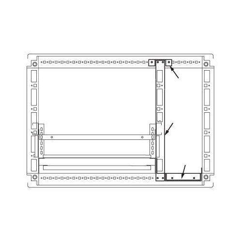 Комплект для созд. кабельного отсека для шкафов CQE 1800х400 DKC R5PFI1840