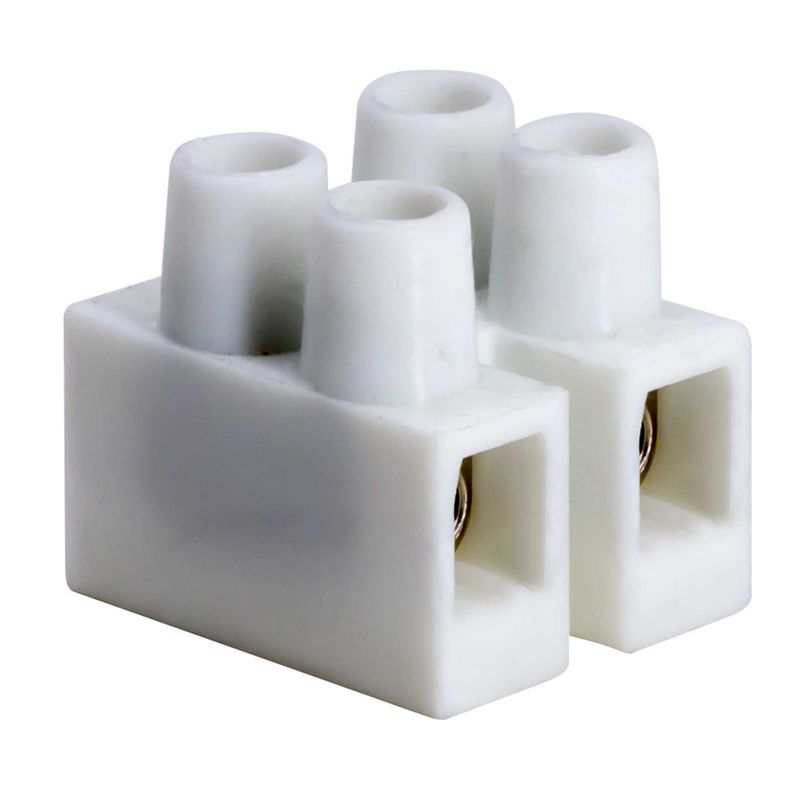 Колодка клеммная полипропилен 2х2.5мм п/п бел. DKC 43102PL/B