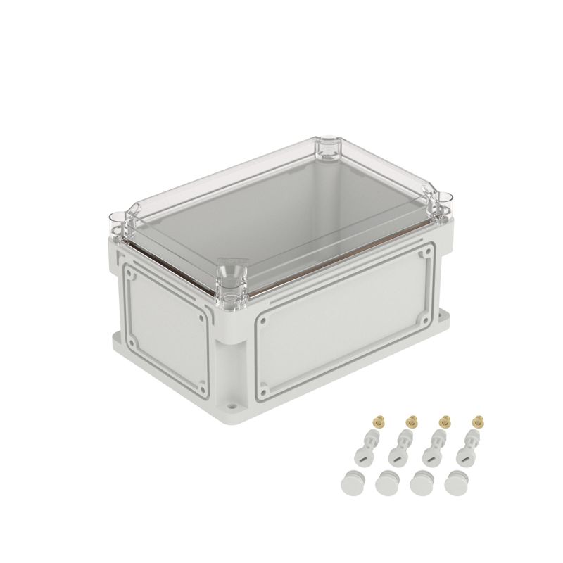 Корпус пластиковый 300х200х160 IP67 (крыш. 35 прозр.) проб. фланцы DKC 532311