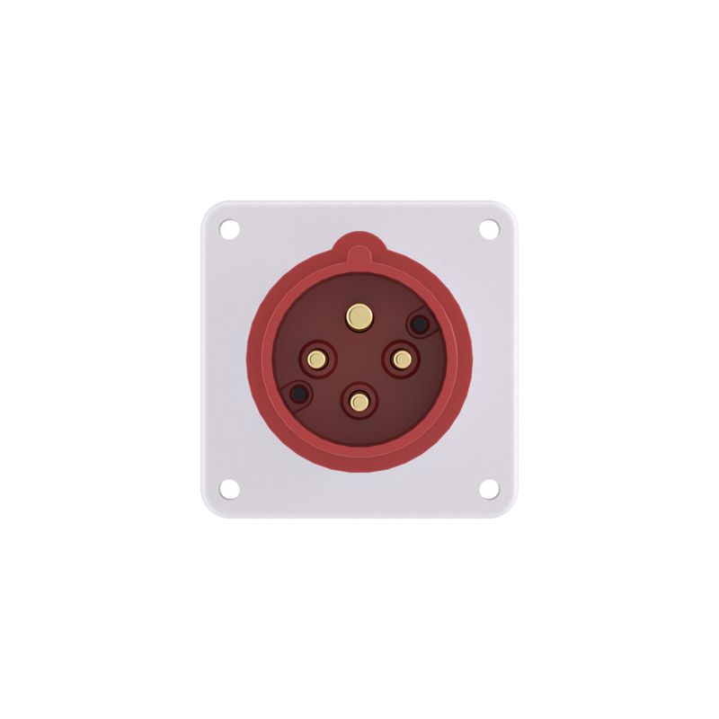 Вилка скрыт. уст. 32А 3P+Е 400В IP44 DKC DIS2433296