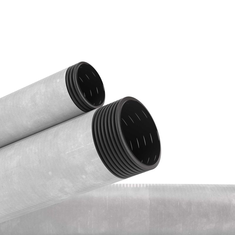 Труба гофро двустен. дренаж. ПНД d110 с фильтром черн. (уп.50м) DKC 141911A-8K