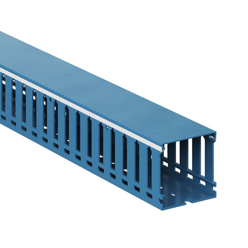 Кабель-канал перфорированный 60х60 L2000 RL12 син. DKC 00288RL