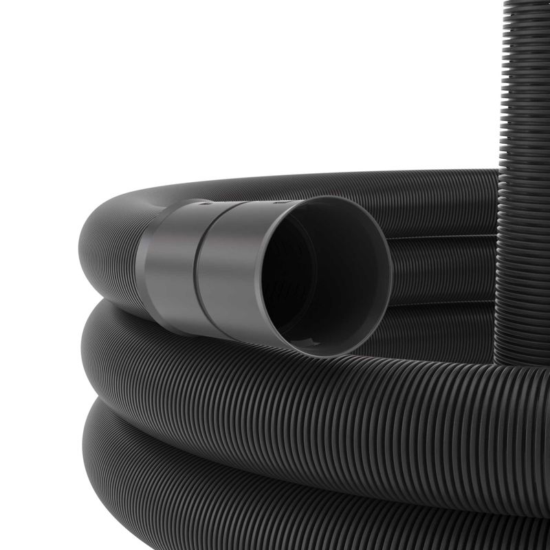 Труба гофро двустен. дренаж. ПНД d125 без фильтра черн. (уп.40м) DKC 140912A