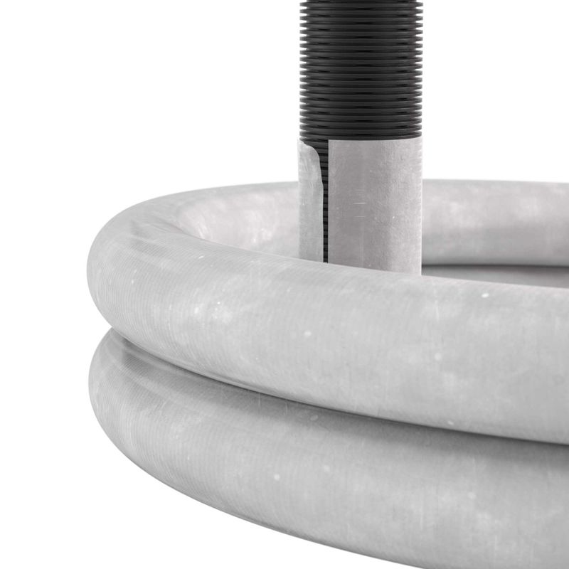 Труба гофро двустен. дренаж. ПНД d125 с фильтром черн. (уп.40м) DKC 141912A