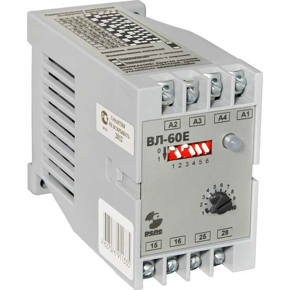 Реле времени ВЛ-60 Е 0.1с...30ч 24В 50Гц/пост.; 110В 50Гц; 220В 50Гц Реле и Автоматика A8223-76911335