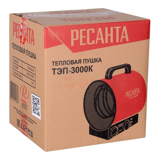 Пушка тепловая ТЭП-3000К (круглая) Ресанта 67/1/8