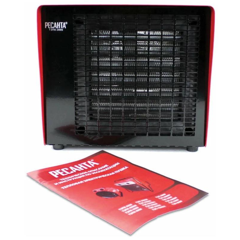 Пушка тепловая ТЭПК-3000 (керам.нагревательный элемент) Ресанта 67/1/22