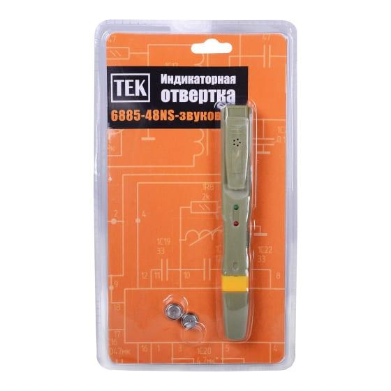 Отвертка-индикатор 6885-48NS (RFA101) звуковая Ресанта 61/10/159