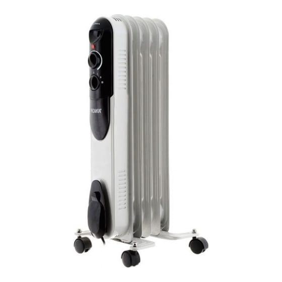 Радиатор электрич. 5 секц. масл. ОМПТ- 5Н (1кВт) Ресанта 67/3/2